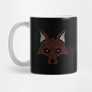 Fox At Night Mug